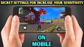 how to increase your sensitivity without dpi | sensitivity kaise badhaye | best settings ||