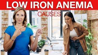 4 Causes of Low Iron Anemia | Dr. Janine