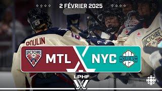 LPHF : Victoire de Montréal c. Sirens de New York - Faits saillants (PWHL)