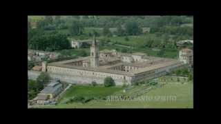 The Abbey of the Holy Spirit at Morrone, founded bay Pope Celestine V, in Sulmona