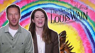 Benedict Cumberbatch & Claire Foy on working with Cats | The Electrical Life of Louis Wain
