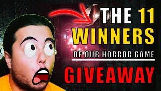 The 11 WINNERS of our Horror Game GIVEAWAY [Mirror Forge!]