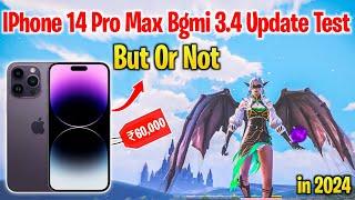 IPhone 14 Pro Max Bgmi 3.4 Update Test In 2024 | IPhone 14 Pro Max Buy Or Not For Gaming | Bgmi Test