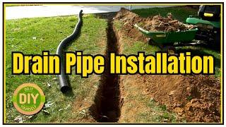 Proper Installation of Landscape Drainage Pipe