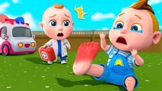 Boo Boo Song | Doctor Song | Sick Song | Super Sumo Nursery Rhymes & Kids Songs