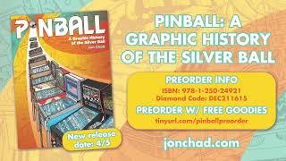 Pinball Conversation with Alec Longstreth: New Book, Our Pinball Lives, Comics Production and Tech