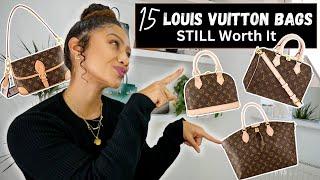 15 LOUIS VUITTON Handbags Still Worth The Money ...FOR NOW   | Tiana Peri