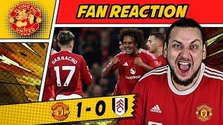 ZIRKZEE DEBUT GOAL! Man Utd 1-0 Fulham GOALS United Fan REACTS