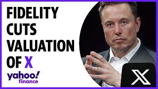 Elon Musk's X gets valuation cut by Fidelity