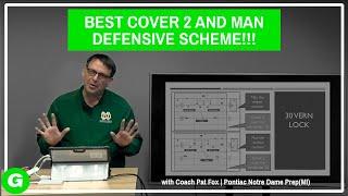 Best Cover 2 and Man Defensive Scheme | Glazier Clinics