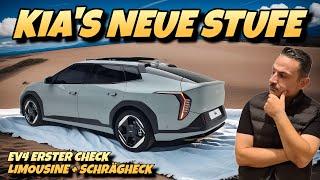 Neuer KIA EV4 Stufenheck und Schrägheck im Check. #kia #kiaev4