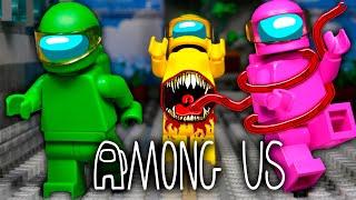 LEGO Cartoon Among Us 3 - Revenge on MIRA HQ / Among Us / Stop Motion, Animation