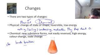 RC#1 Indicators of a chemical change