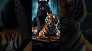 Black panther Vs Tiger • deer • Hyena || #animals #lion #tiger #wildlife