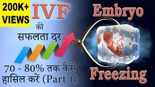 IVF की सफलता दर 70-80 % तक कैसे हासिल करे - Part 1 | Embryo Freezing