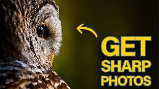 Why Your Photos Aren’t SHARP - Here's how to Fix It!