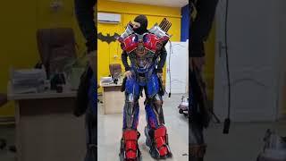 OPTIMUS PRIME IN REAL LIFE | COSTUME by LIGA ROBOTOV#shorts