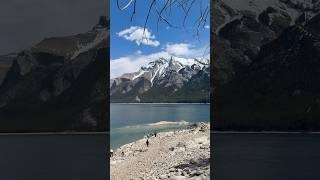 Heaven on Earth- Lake Minnewanka #banffnationalpark #alberta #canada #travel #goals #trending