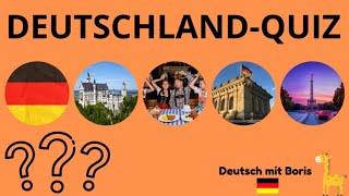 Deutschland-Quiz ⁉️ Deutsch mit Boris 