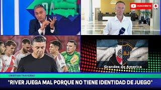 Bombazo, River Juega Mal Porque No Tiene Identidad de Juego, Le Falta Hambre de Gloria al Equipo