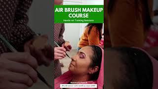 Airbrush Makeup Course, Colombo- Sri Lanka. Hands on training sessions! #makeup #srilanka