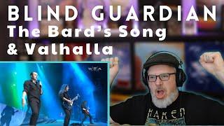 Classical Composer reacts to BLIND GUARDIAN: The Bard's Song (In The Forest) & Valhalla (Live)