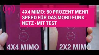 4x4 MIMO: 60 Prozent mehr Speed für das Mobilfunk Netz - mit Test