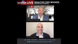 TechUnited:NJ Town Hall with Cory Booker #BetterFutureForAll