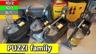 KARCHER PUZZI 10/1, PUZZI 10/2, PUZZI 8/1, PUZZI 100 ( KARCHER PUZZI FAMILY) CLEANING MACHINES