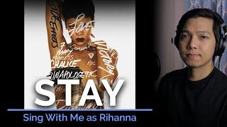 Stay (Male Part Only - Karaoke) - Rihanna ft. Mikky Ekko