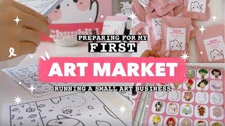 Preparing for my first Art Market Running a small art business Artist Alley Prep