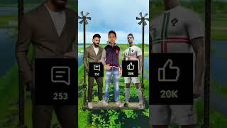 কাকে তোমাদের ভালো লাগে।। Ronaldo versus Virat Kohli #viralvideo #drone #tiktok #shorts