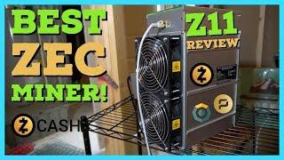 Best Zcash Miner - Bitmain Antminer Z11 Review | Setup | Profitability | Equihash Mining