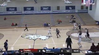 TAMIU vs St. Edward's Men's Basketball | Lone Star Conference Highlights