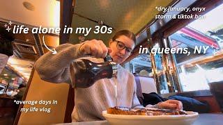 Embracing my *hibernation* winter era  | Living alone in Queens, NY