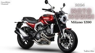 Unveiling the Ultimate Power and italian Beauty : 2024 Moto Morini Milano 1200