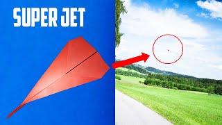 Paper Jet Easy to Make - How to Make a Paper Jet