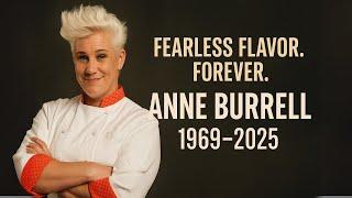 Anne Burrell: Legacy of Fearless Flavor • A Heartfelt Tribute (RIP 1969–2025)