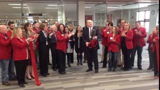 Ribbon cutting at Marathon County Public Library