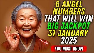 Lucky Numbers: 6 NUMBERS TO WIN BIG and GET RICH in January 2025 | Buddhist Philosophy