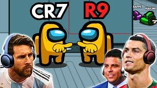 Messi & Ronaldo play AMONG US with R9!