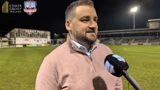 Phil Trill | Post Match Interview - Galway United 5 - 1 DLR Waves