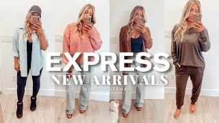 NEW ARRIVALS at EXPRESS | Midsize TRY-ON