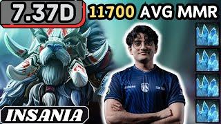 7.37d - Insania TUSK Hard Support Gameplay 32 ASSISTS - Dota 2 Full Match Gameplay