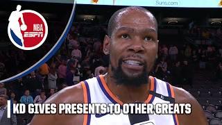 Kevin Durant hands out compliments to LeBron, Steph, Jokic & MORE on Christmas Day  | NBA on ESPN