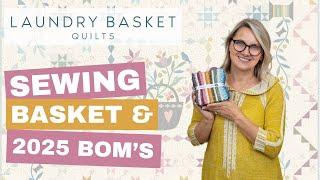 Quilting Window LIVE! - Sewing Basket & 2025 Block of the Month Projects!