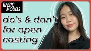 How to prepare for a modelling open casting | Eileen Tay Plus-size from Basic Model Management