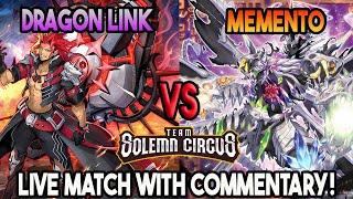 Dragon Link Vs Memento : Yu-Gi-Oh! Locals Feature Match | Live Duel