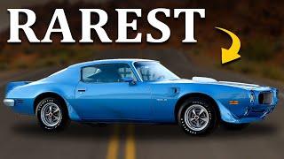 8 Most ELUSIVE Pontiac Trans Am from the 60's And 70's That Will Leave You Breathless‼️