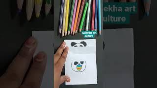 Folding Surprise ️|| #satisfying #viral #bts #trending #shorts #art #craftideas #sulekha